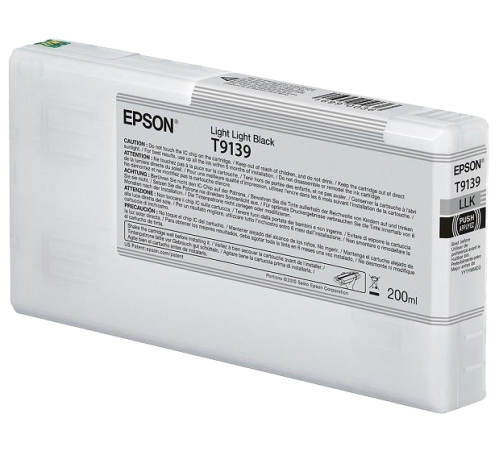 Картридж Epson T9139 Light Light Black Ink Cartridge (200ml) (C13T913900)