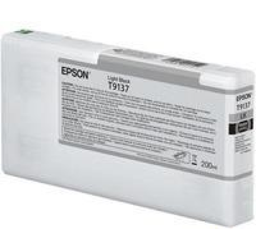 Картридж Epson T9137 Light Black Ink Cartridge (200ml) (C13T913700)