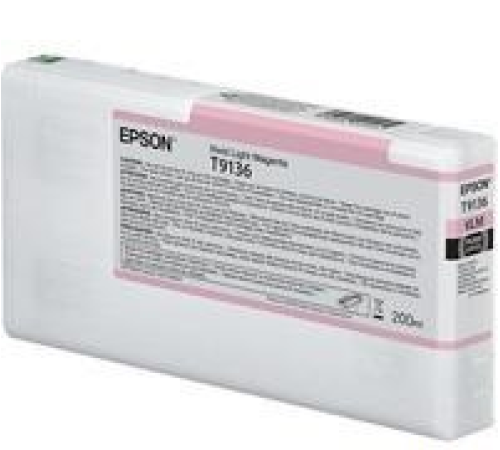 Картридж Epson T9136 Vivid Light Magenta Ink Cartridge (200ml) (C13T913600)