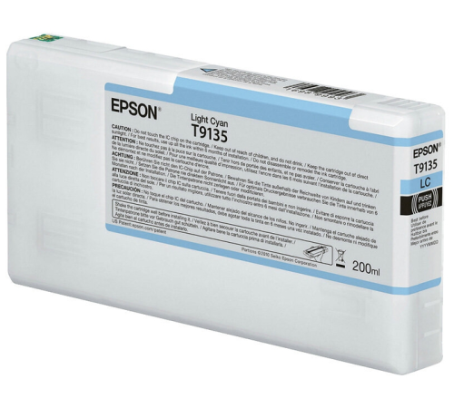 Картридж Epson T9135 Light Cyan Ink Cartridge (200ml) (C13T913500)