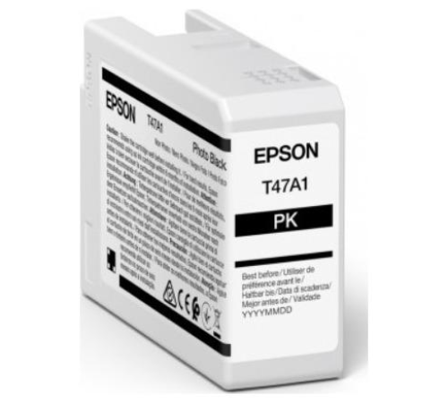Картридж Epson SinglepackPhotoBlackT47A1UltraChromePro10ink50ml (C13T47A100)