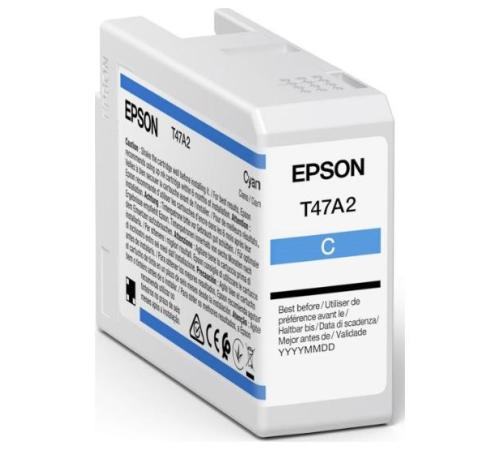 Картридж Epson SinglepackCyanT47A2UltraChromePro10ink50ml (C13T47A200)