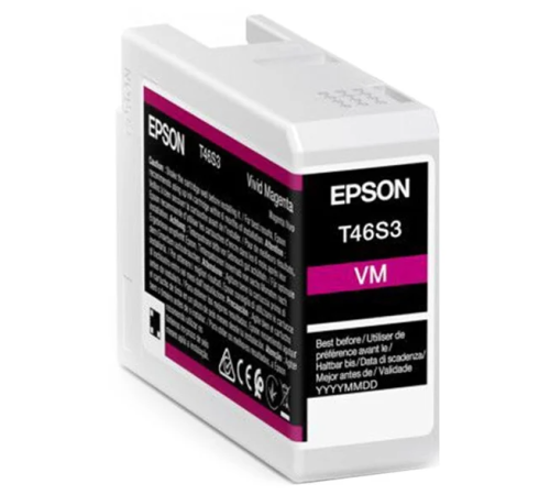 Картридж Epson SinglepackVividMagentaT46S3UltraChromePro10ink25ml (C13T46S300)