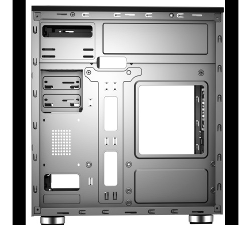 Корпус для ПК ACD Coffre 102N mATX, Black, 80mm rear FAN, w/o PSU