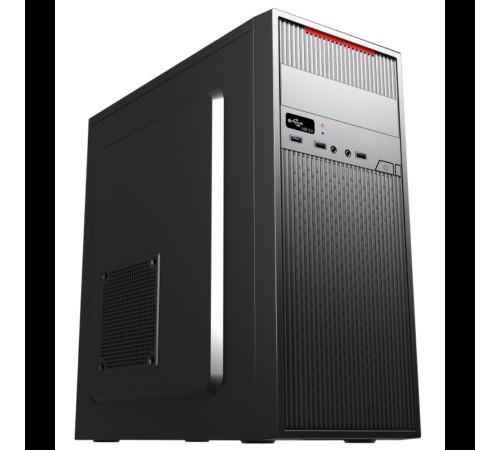Корпус для ПК ACD Citadel 102N mATX, Black, 80mm rear FAN, w/o PSU