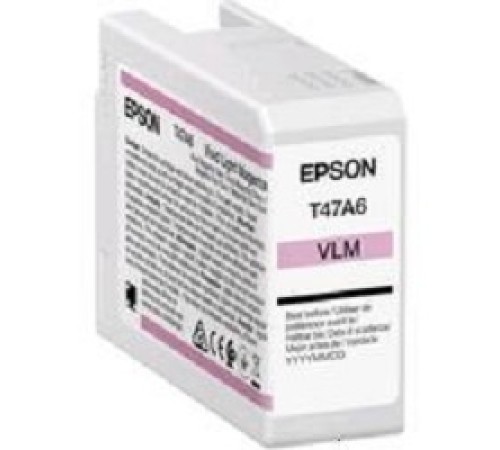 Картридж Epson SinglepackVividLightMagentaT47A6UltraChromeink50ml (C13T47A600)