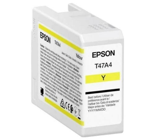 Картридж Epson SinglepackYellowT47A4UltraChromePro10inkink50ml (C13T47A400)