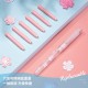 Ручка перьевая Deli SAKURA (A938) картридж синие чернила коробка/европод.