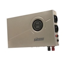 ИБП POWERMAN Smart 1000 INV Silver Мощность 1000 ВА / 600 Вт, розетки Shuko - 2 шт. Стабилизирует напряжение питания обо