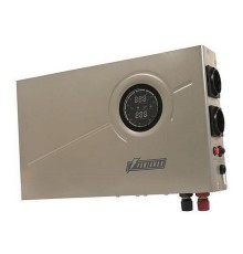 ИБП POWERMAN Smart 1000 INV Silver Мощность 1000 ВА / 600 Вт, розетки Shuko - 2 шт. Стабилизирует напряжение питания обо
