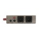 ИБП POWERMAN Smart 1000 INV Silver Мощность 1000 ВА / 600 Вт, розетки Shuko - 2 шт. Стабилизирует напряжение питания обо