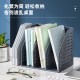 Лоток вертикальный Deli 79003Gray 3отд. складной 200х150х180мм серый пластик