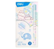 Ручка гелевая Deli MIYOU (EG15-BL) 0.5мм синий синие чернила