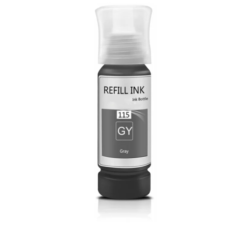Контейнер с Чернилами Epson 115 EcoTank Grey ink bottle (C13T07D54A)