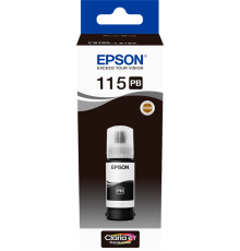 Контейнер с чернилами Epson 115 EcoTank Photo Black ink bottle (C13T07D14A)