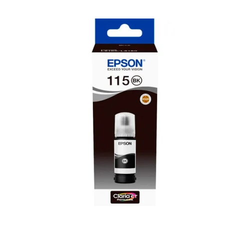 Контейнер с чернилами Epson 115 EcoTank Pigment Black ink bottle (C13T07C14A)