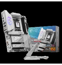 Материнская плата MSI MPG B850 EDGE TI WIFI B850, AM5, 4*DDR5, 3*PCIEx16, 4*M.2, 3*TypeC, 2*USB3.2Gen2, 1*USB3.2Gen1, 4*USB2.0, 4*SATA3.0, 5G, HDMI, ATX, RTL