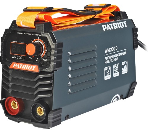 Сварочный аппарат Patriot WM200D инвертор ММА 9.1кВт