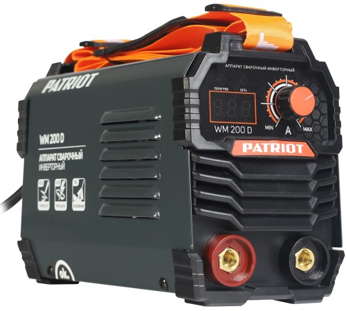 Сварочный аппарат Patriot WM200D инвертор ММА 9.1кВт
