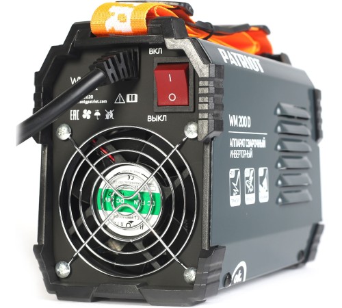 Сварочный аппарат Patriot WM200D инвертор ММА 9.1кВт