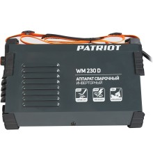Сварочный аппарат Patriot WM230D инвертор ММА 10.7кВт