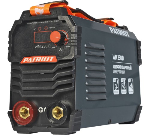 Сварочный аппарат Patriot WM230D инвертор ММА 10.7кВт