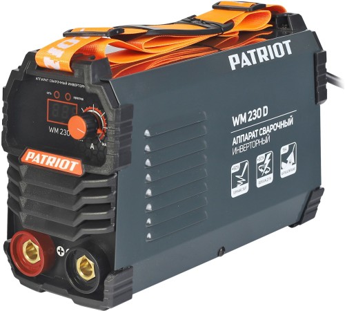 Сварочный аппарат Patriot WM230D инвертор ММА 10.7кВт