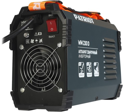 Сварочный аппарат Patriot WM230D инвертор ММА 10.7кВт