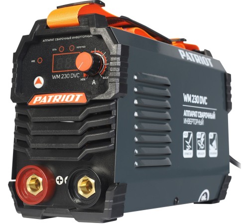 Сварочный аппарат Patriot WM230DVC инвертор ММА 10.7кВт (кейс в комплекте)