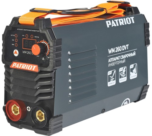 Сварочный аппарат Patriot WM260DVT инвертор MMA/TL/vrd 12.5кВт