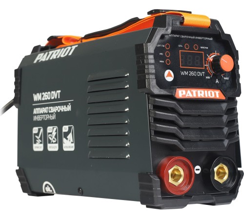 Сварочный аппарат Patriot WM260DVT инвертор MMA/TL/vrd 12.5кВт