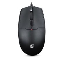 Мышь Оклик 147M V2 USB черный оптическая (1600dpi) USB для ноутбука (4but)