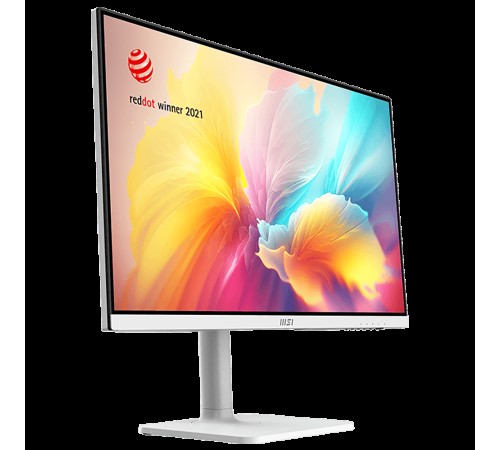 Монитор 27" MSI Modern MD272QXPW White (IPS, 2560x1440, HDMI+DP+Type C, 4 ms, 178°/178°, 400 cd/m, 1000:1 (100M:1), 100Hz, Spk, Pivot)