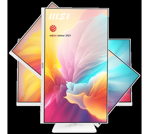 Монитор 27" MSI Modern MD272QXPW White (IPS, 2560x1440, HDMI+DP+Type C, 4 ms, 178°/178°, 400 cd/m, 1000:1 (100M:1), 100Hz, Spk, Pivot)