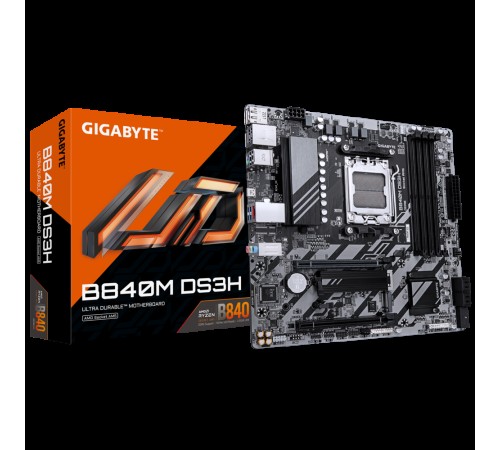 Материнская плата Gigabyte B840M DS3H,