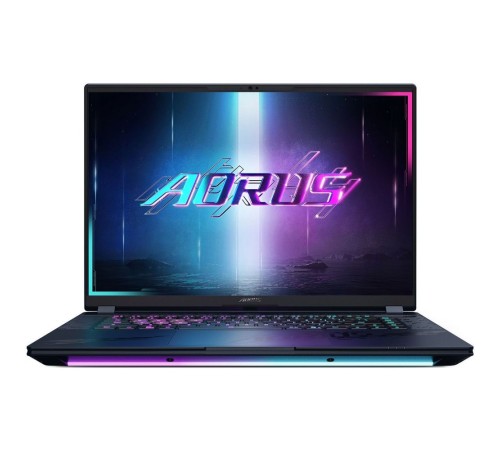 Ноутбук AORUS MASTER 16 AM6H Intel Ultra 9 275HX/32Gb/SSD1Tb/RTX 5080 16Gb/16"/OLED/QHD+/240Hz/Win11Pro/Black (BYHC5KZE64SP)