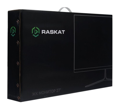 Монитор Raskat I27F10DAW 27",IPS, 1920*1080, VGA+HDMI+DP, 4ms, 178°/178°, 1000:1, 100Hz, белый Монитор Raskat I27F10DAW 27",IPS, 1920*1080, VGA+HDMI+DP, 4ms, 178°/178°, 1000:1, 100Hz, белый
