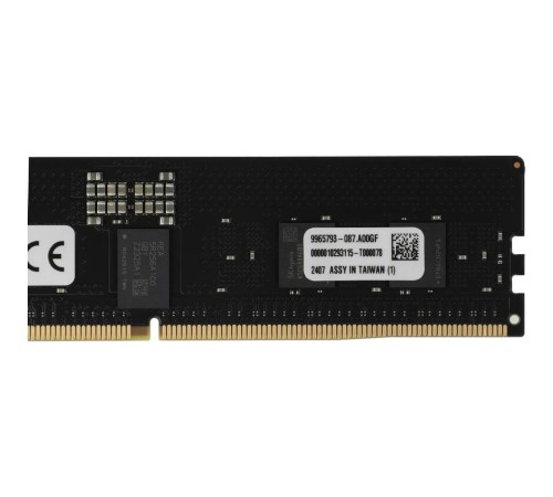 Модуль памяти Kingston OEM 16GB DDR5 6000 FURY Renegade Pro RDIMM Black XMP ECC Registered DIMM (Single Module) 1RX8 32-38-38 1.35V 288-pin 16Gbit