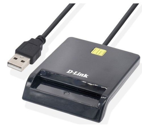 Считыватель D-Link DCR-100 (DCR-100/B1A) USB 2.0 CCID1 Type-A