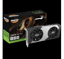Видеокарта INNO3D RTX5070 TWIN X2 ОС 12GB GDDR7 192bit 3xDP HDMI 2FAN RTL