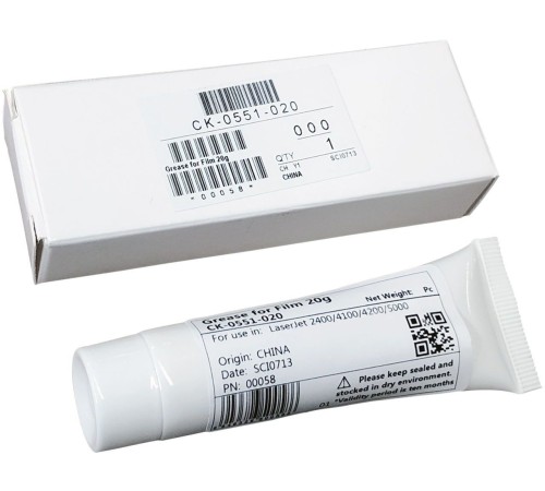 Смазка Cet CET0058 (CK-0551) для HP LJ 1010/1015/1020/1022/1160/1320/P2015