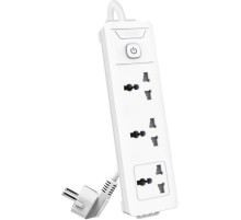 Сетевой  фильтр универсальный Deli ET402/ 3розетки  ,  5 м