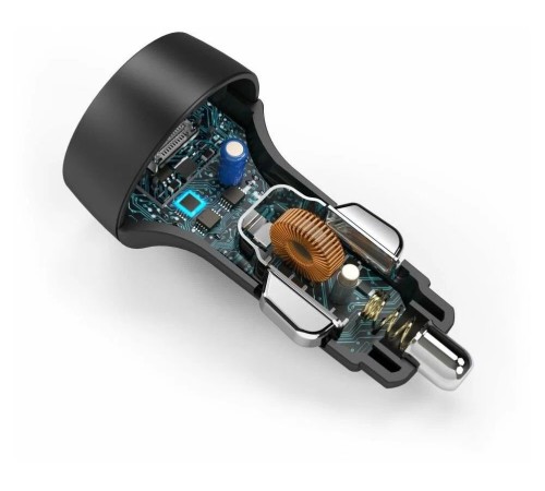 Автомобильное зар./устр. Hama H-210569 1.67A+3A+2.22A PD универсальное черный (00210569) Автомобильное зар./устр. Hama H-210569 1.67A+3A+2.22A PD универсальное черный (00210569)