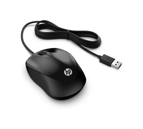 Манипулятор Mouse HP Wired Mouse 1000 (Black) cons (4QM14AA#ABB)