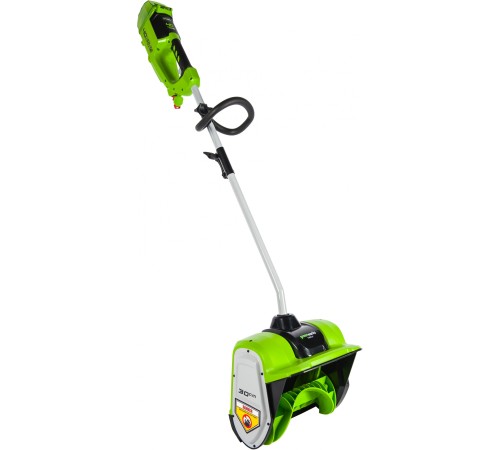Greenworks Снегоуборщик аккумуляторный G40SS30, (40V, 30 см, бесщеточный, без АКБ и ЗУ) [2600807]
