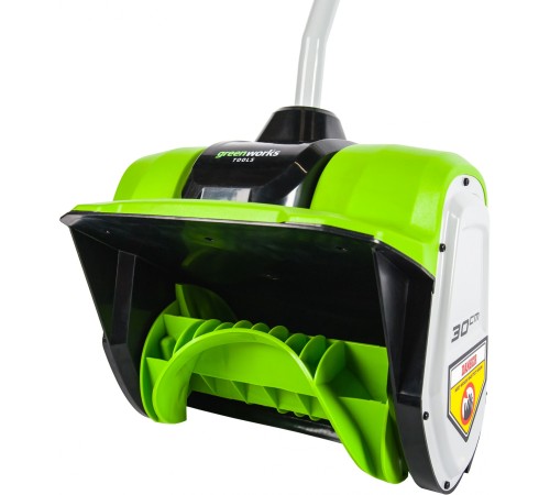 Greenworks Снегоуборщик аккумуляторный G40SS30, (40V, 30 см, бесщеточный, без АКБ и ЗУ) [2600807]