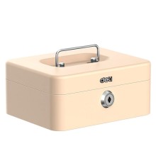 Ящик для денег Deli ET502 9x20x16 бежевый
