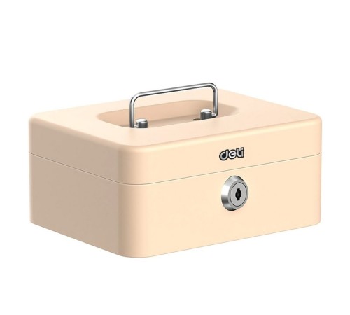 Ящик для денег Deli ET502 9x20x16 бежевый