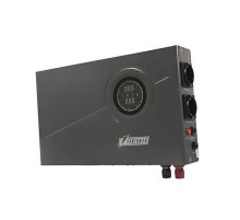 ИБП POWERMAN Smart 500 INV Graphite Мощность 500 ВА / 300 Вт, розетки Shuko - 2 шт. Стабилизирует напряжение питания обо