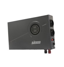 ИБП POWERMAN Smart 500 INV Graphite Мощность 500 ВА / 300 Вт, розетки Shuko - 2 шт. Стабилизирует напряжение питания обо